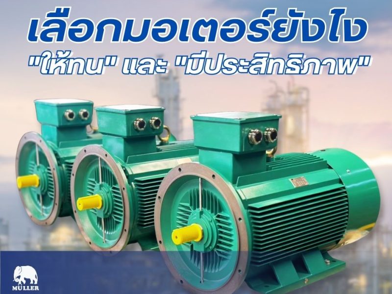 หน้าเลือกมอเตอร์ยังไง