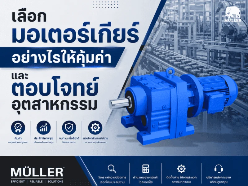 เลือกมอเตอร์